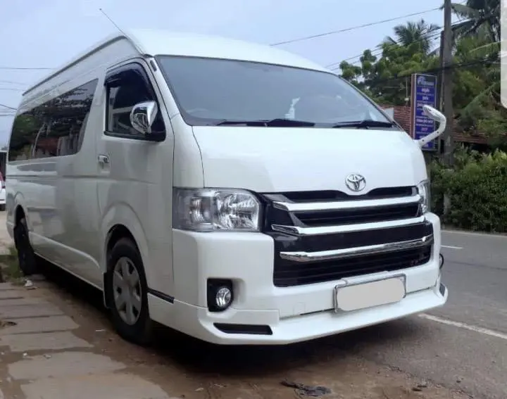 our fleet van front